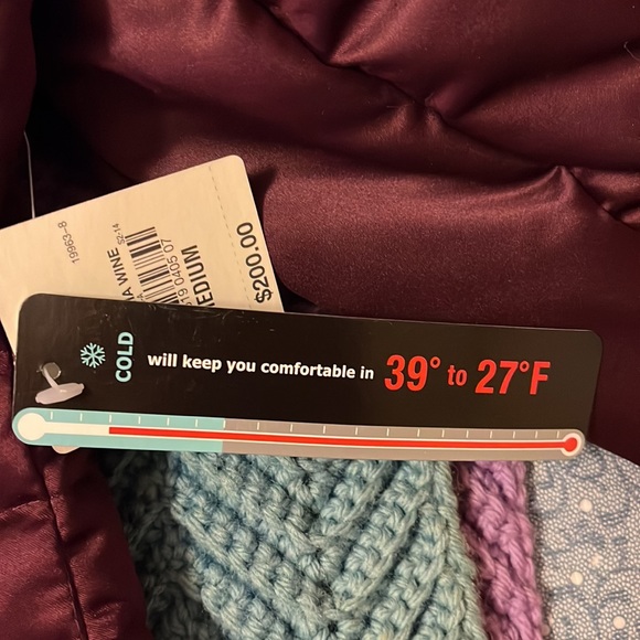 St. John’s Bay puff hooded jacket size medium NWT - Picture 13 of 14